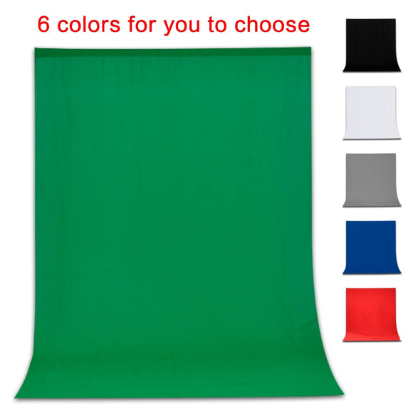 Photography Background Backdrop Smooth Muslin Cotton Green Screen Chromakey Cromakey